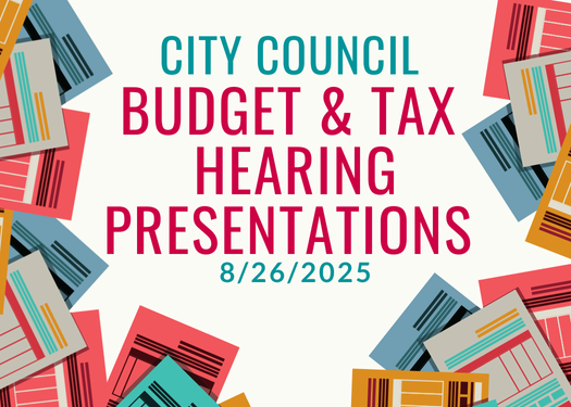 Tax & Budget Presentation