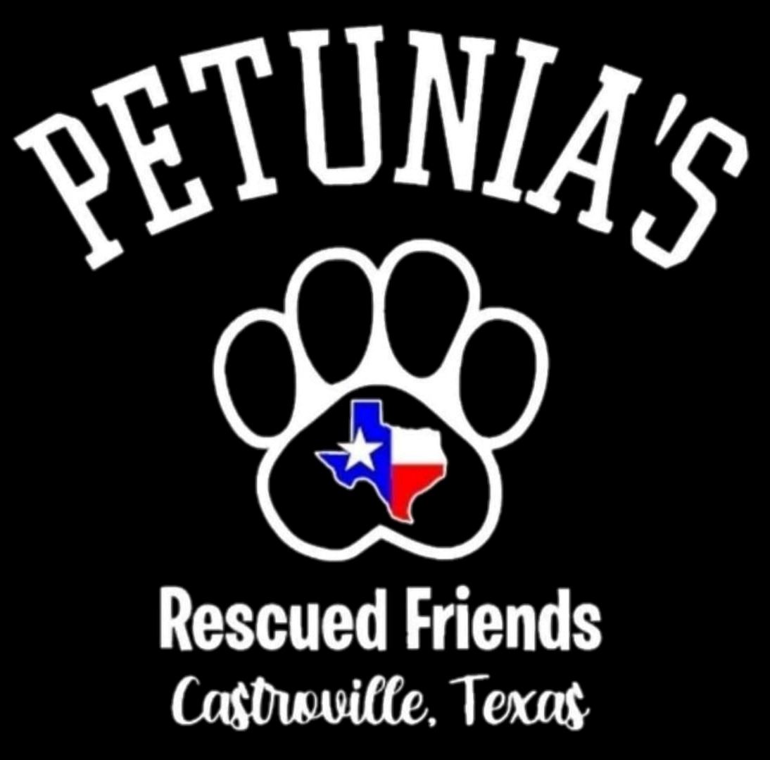 Petunias Rescued Friends Logo